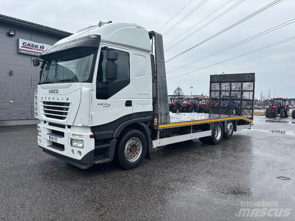 Iveco Stralis 420 Грузовики-платформы/боковая разгрузка