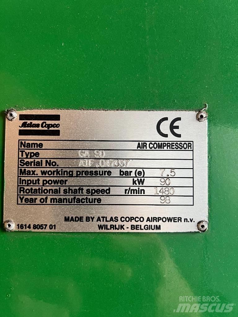 Atlas Copco GA 90 Воздушные компрессоры