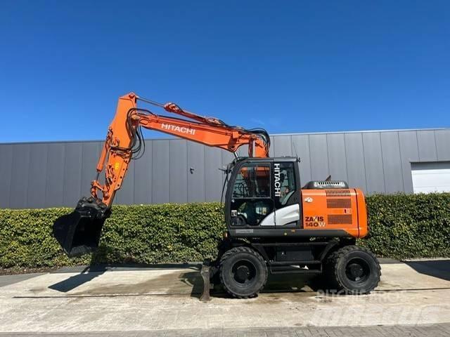 Hitachi 140W-5B Колёсные экскаваторы
