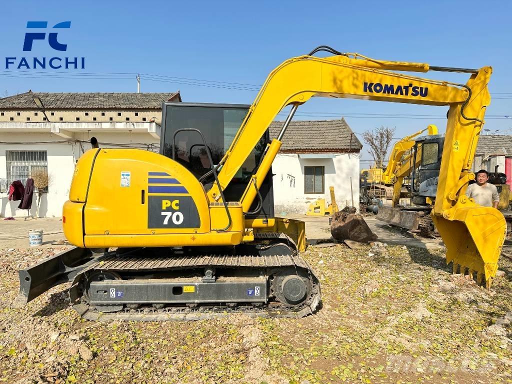 Komatsu PC 70 Гусеничные экскаваторы