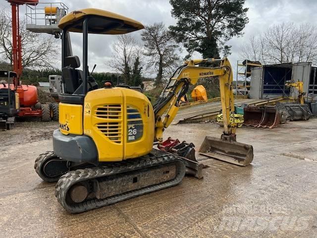 Komatsu PC 26 MR-3 Мини-экскаваторы