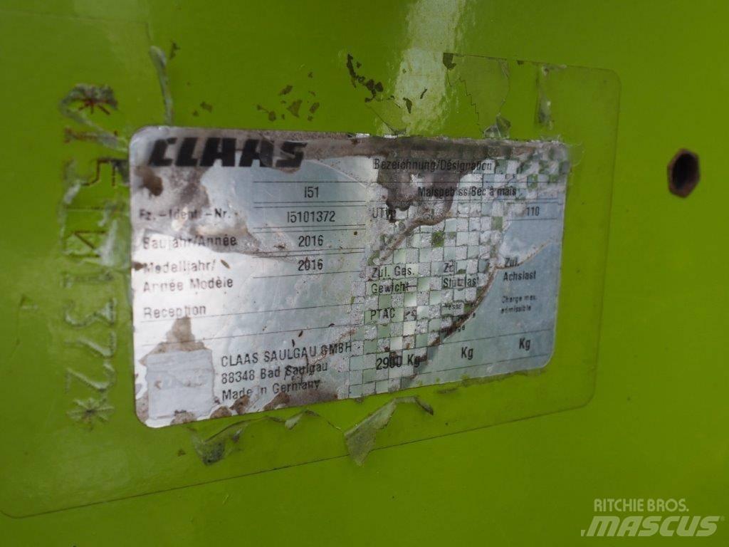 CLAAS Orbis 600SD Аксессуары для машин для сена и корма