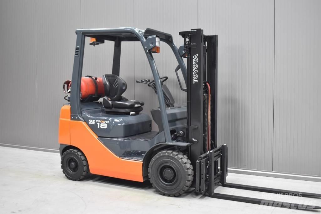 Toyota 02-8FGF18 Газовые погрузчики