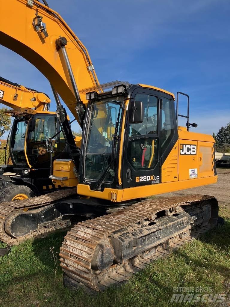 JCB 220X Гусеничные экскаваторы