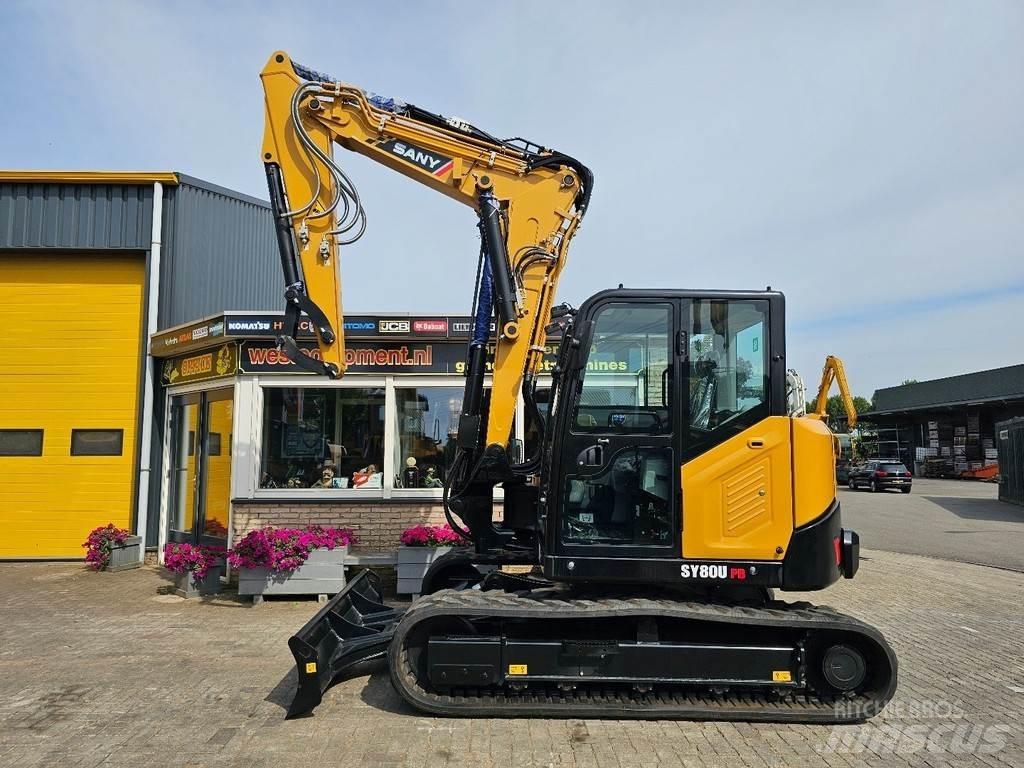 Sany SY80U Малые экскаваторы 7т-12т