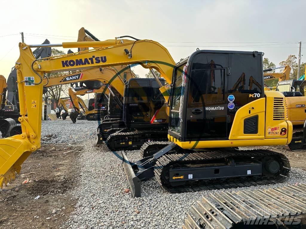 Komatsu PC 70 Мини-экскаваторы