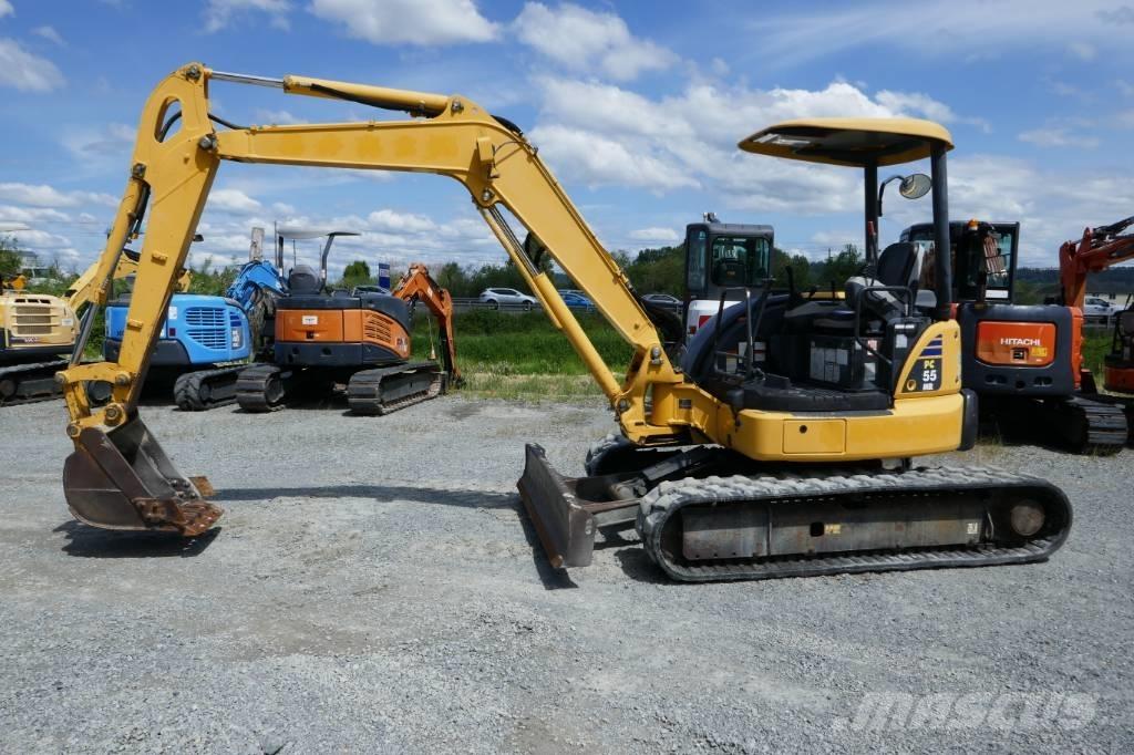 Komatsu PC 55 MR-3 Мини-экскаваторы