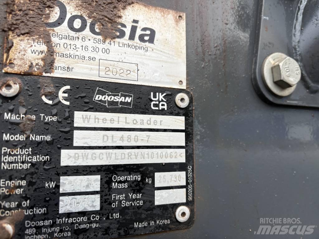 Develon DL480-7 Фронтальные погрузчики