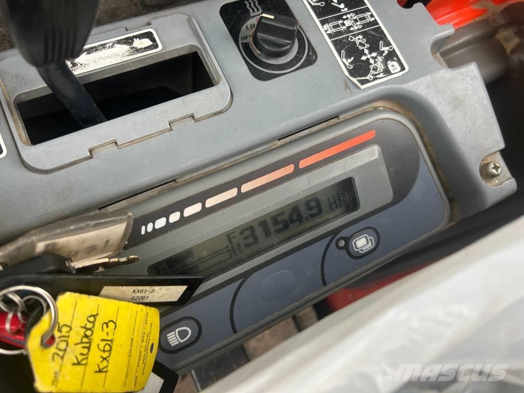 Kubota KX61-3 Мини-экскаваторы