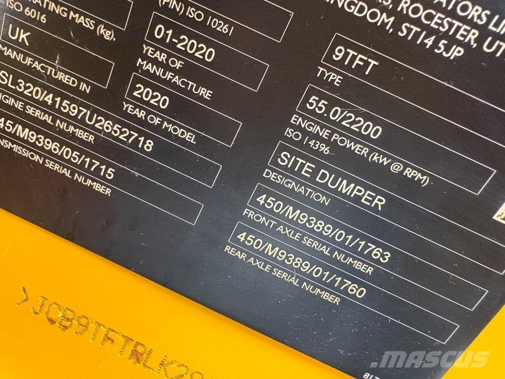 JCB 9TFT Мини-самосвалы