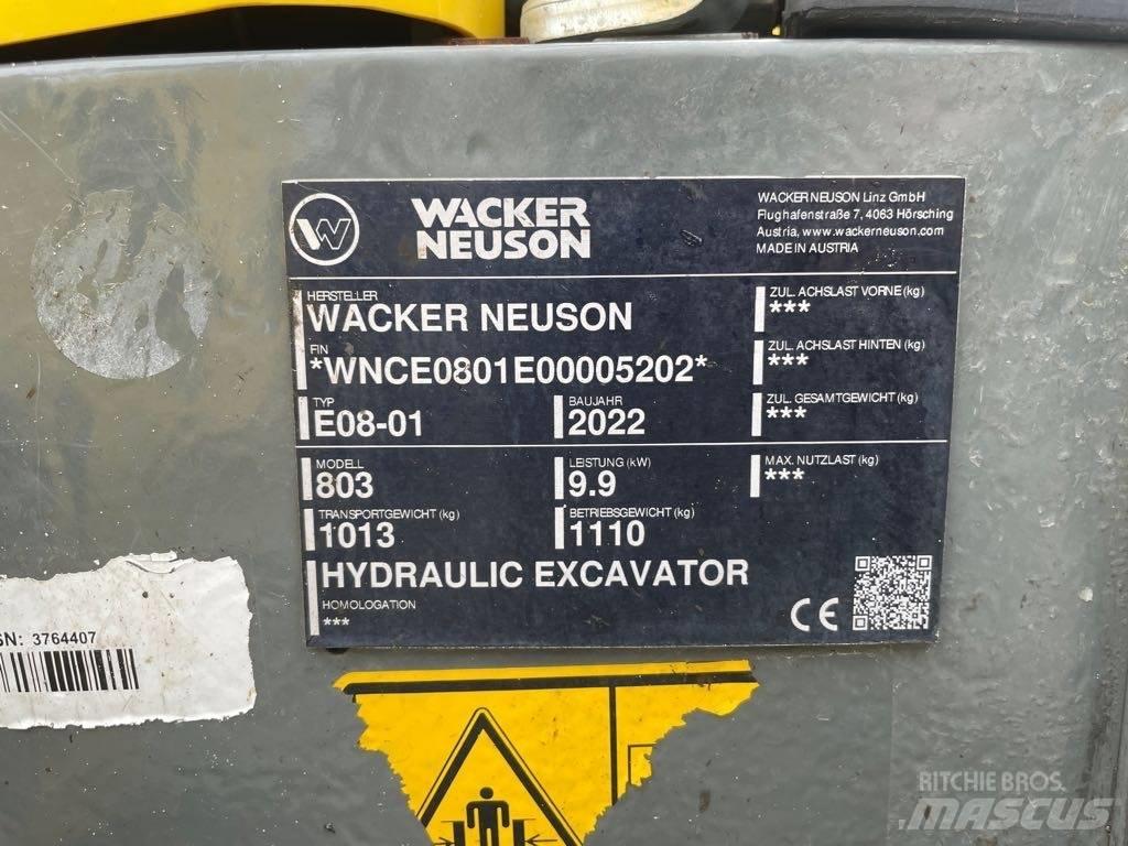 Wacker Neuson 803 Гусеничные экскаваторы