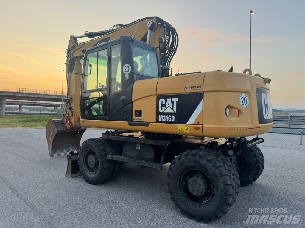 CAT M 316 D Колёсные экскаваторы