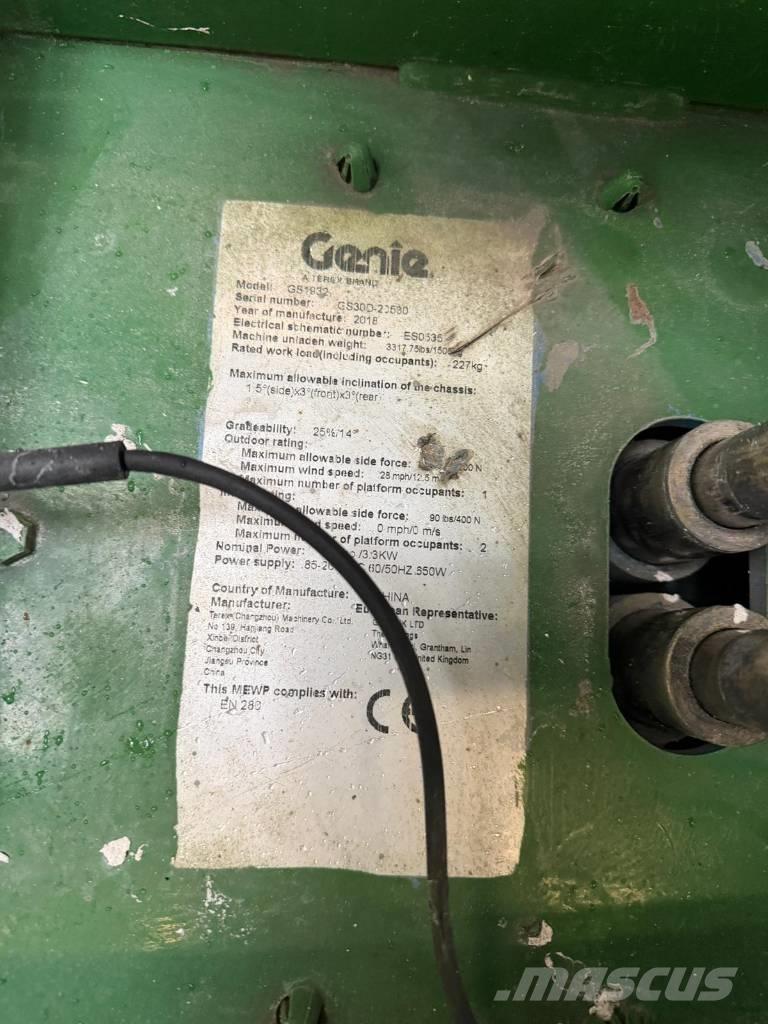 Genie GS 1932 Ножничные подъемники