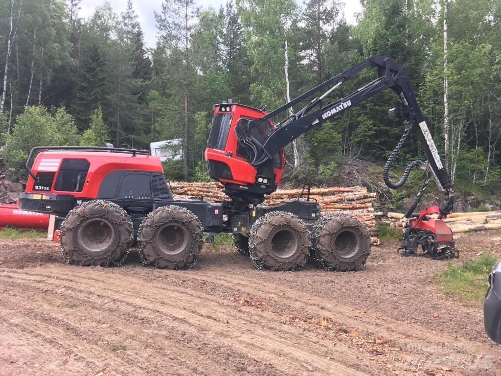 Komatsu 931 XC Харвестеры