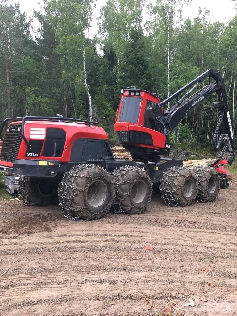 Komatsu 931 XC Харвестеры