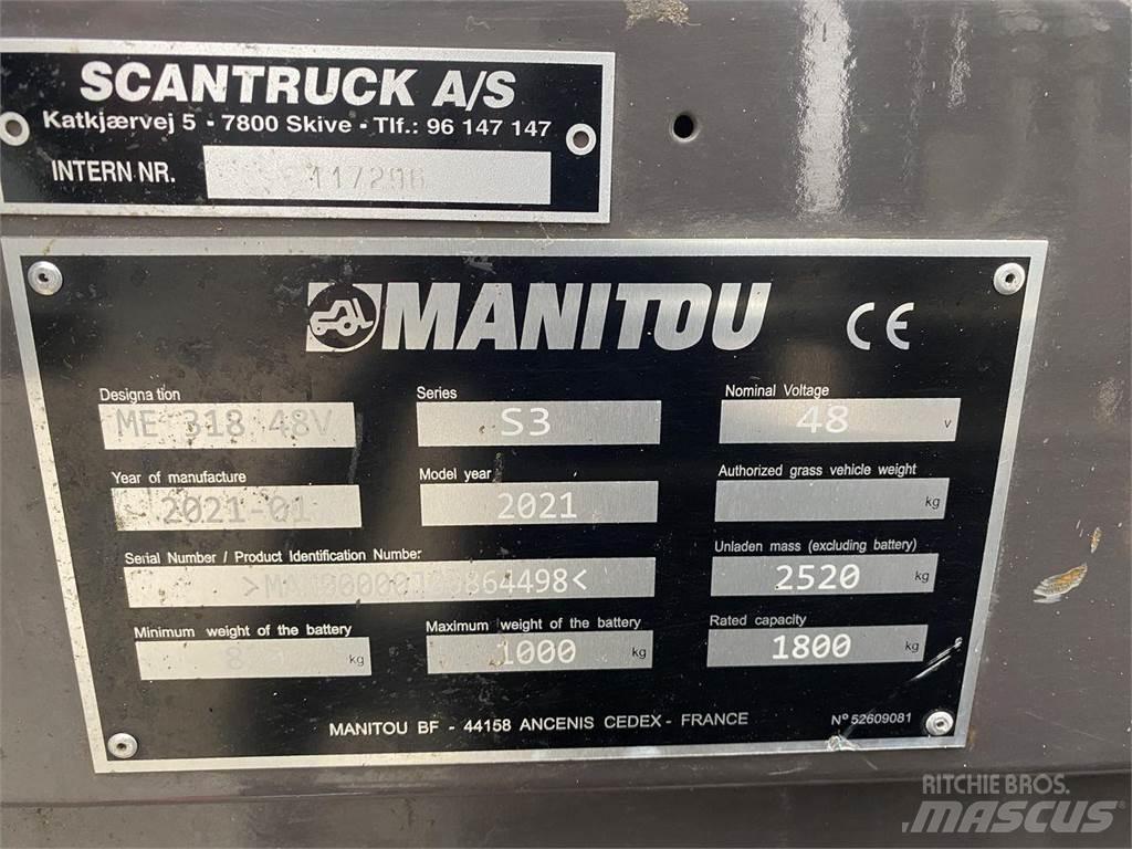 Manitou ME318 Электропогрузчики