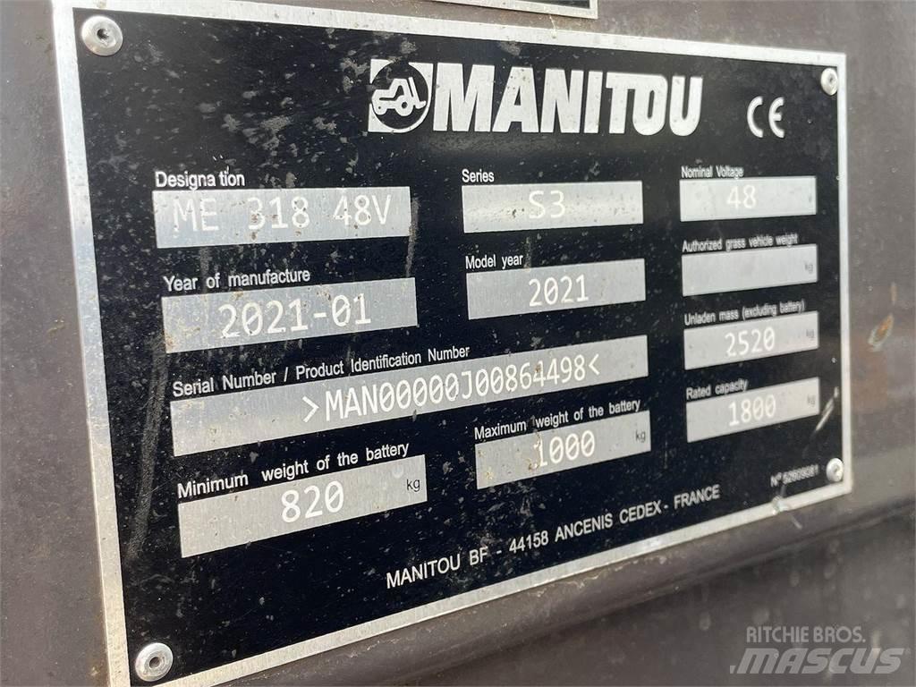 Manitou ME318 Электропогрузчики
