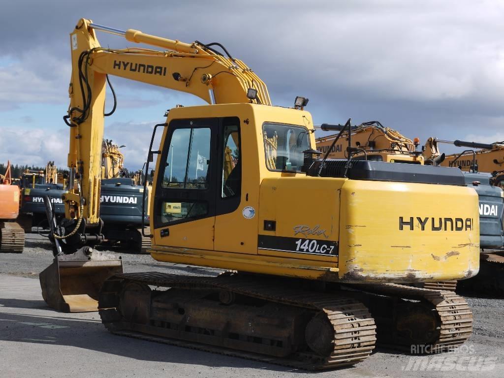 Hyundai R 140 LC-7 Гусеничные экскаваторы
