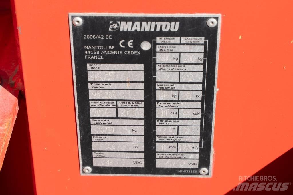 Manitou AETJ 150 Коленчатые подъемники