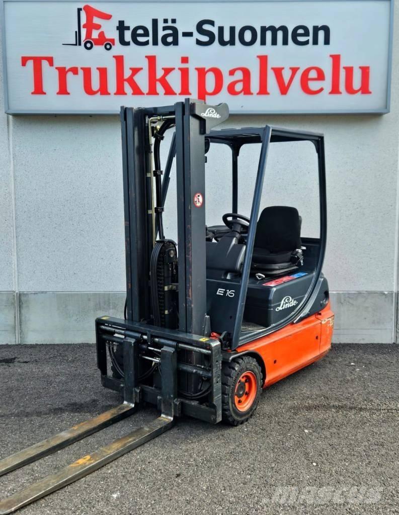 Linde E 16 C-02 Электропогрузчики