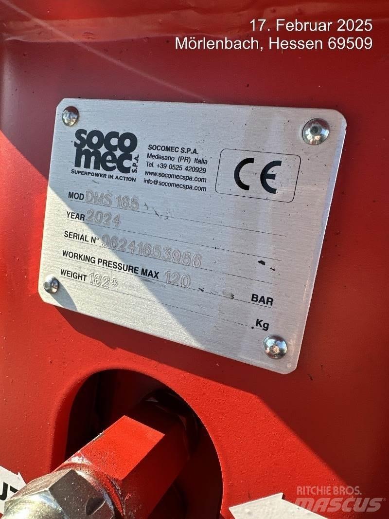 Socomec DMS165 Гидравлические свайные коперы