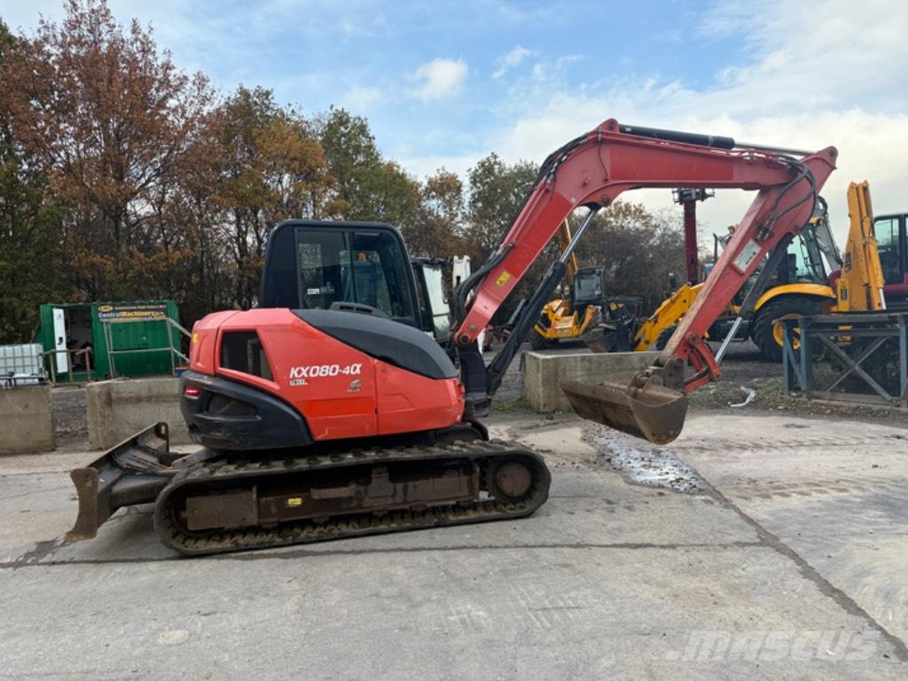 Kubota KX 080-4 Малые экскаваторы 7т-12т