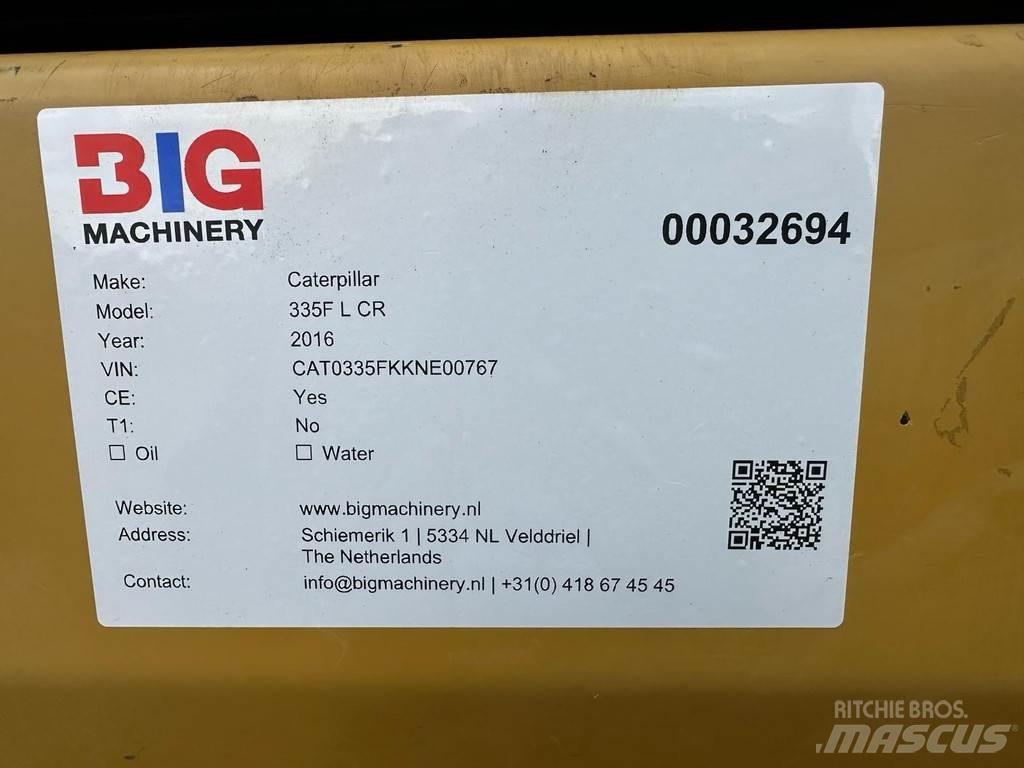 CAT 335F L CR Гусеничные экскаваторы