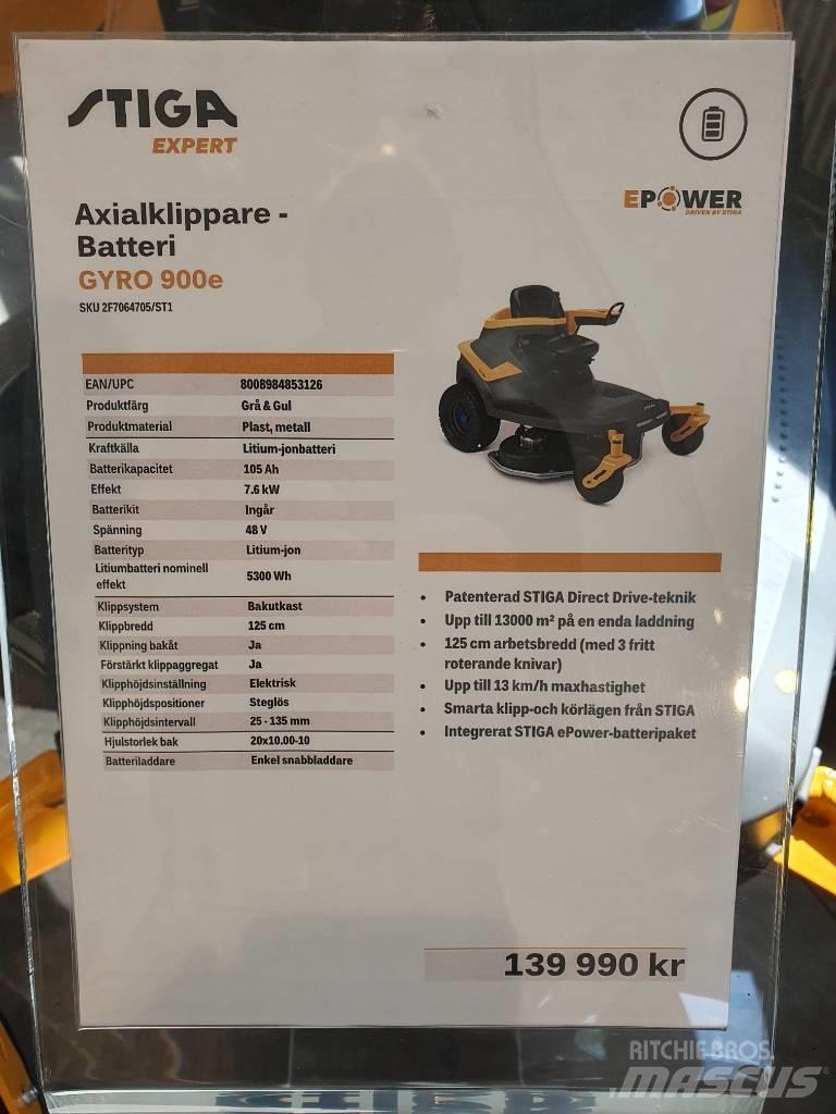 Stiga GYRO 900E DEMO Самоходные газонокосилки