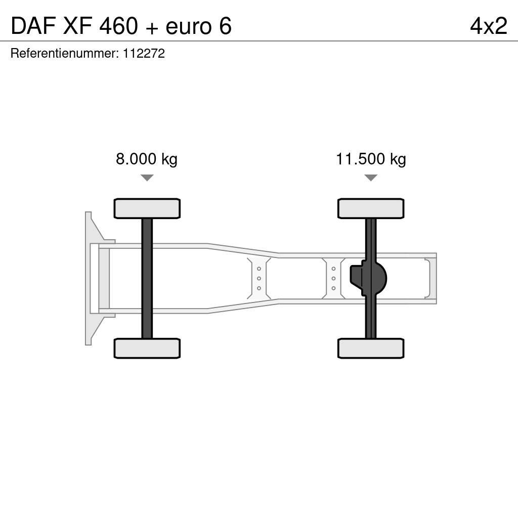 DAF XF 460 + euro 6 Седельные тягачи