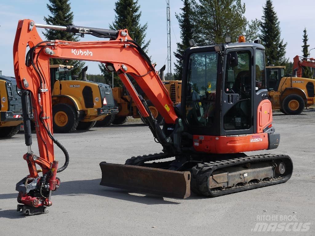 Kubota U 57-4 Мини-экскаваторы