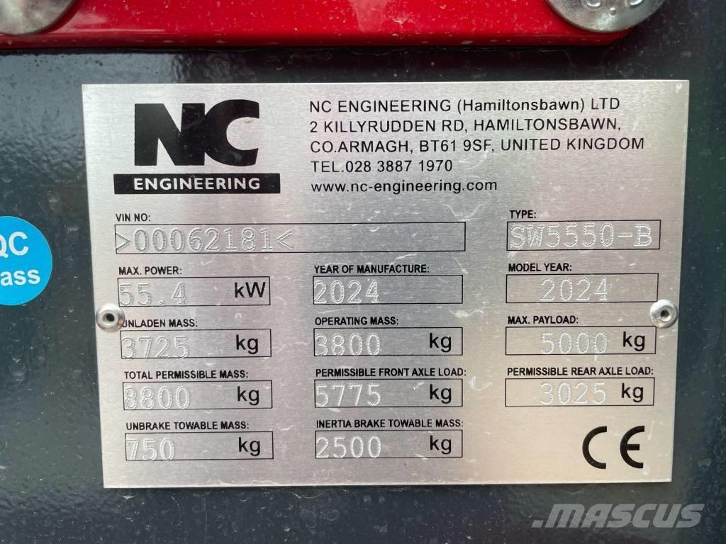  Dumper NC SW5550-B Шарнирно-сочленённые самосвалы