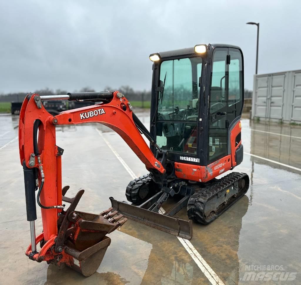 Kubota KX 018-4 Мини-экскаваторы