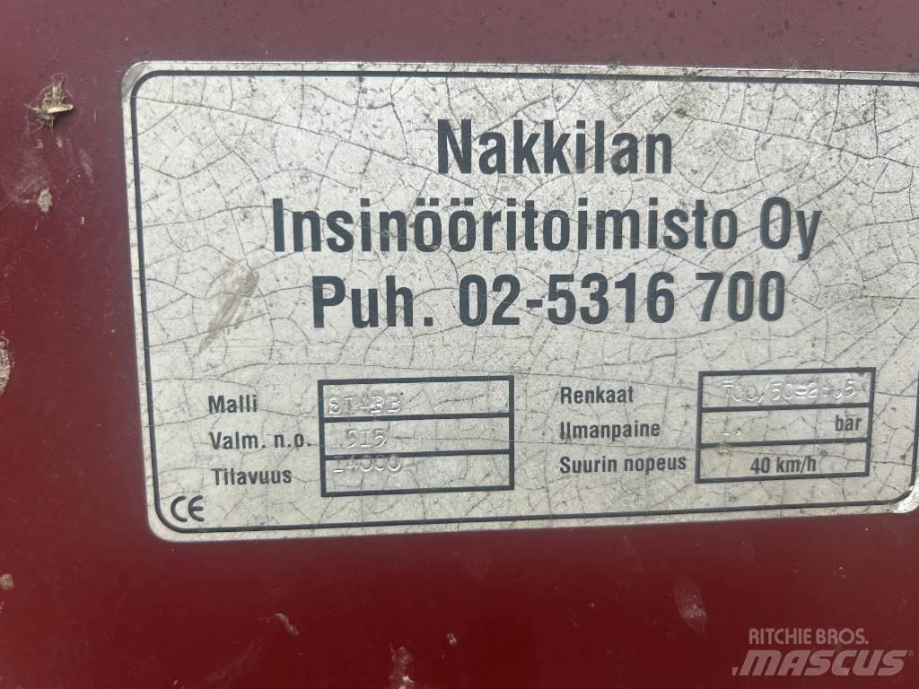 Palmu 14m3 Цистерны для перевозки суспензий