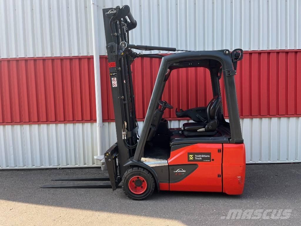 Linde E 16 C-02 Электропогрузчики