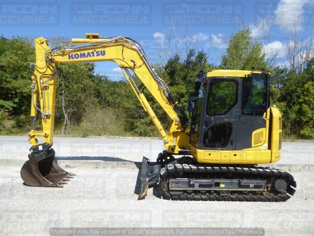 Komatsu PC88MR-11 Малые экскаваторы 7т-12т