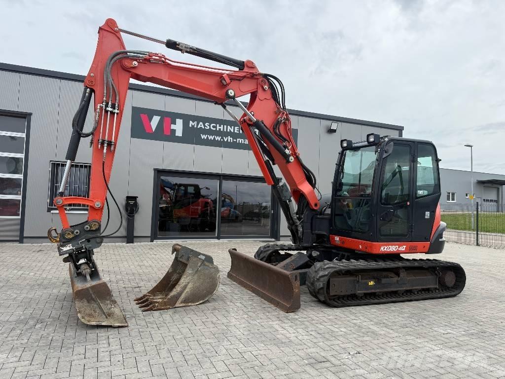 Kubota KX 080-4 Малые экскаваторы 7т-12т
