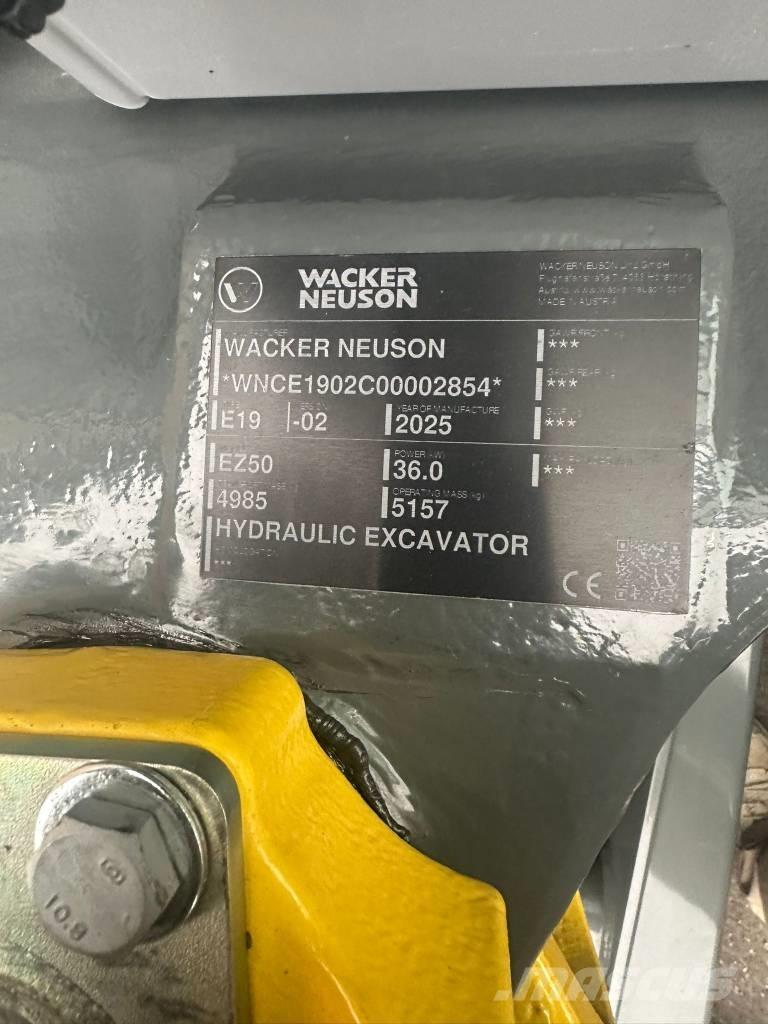 Wacker Neuson EZ 50 Мини-экскаваторы