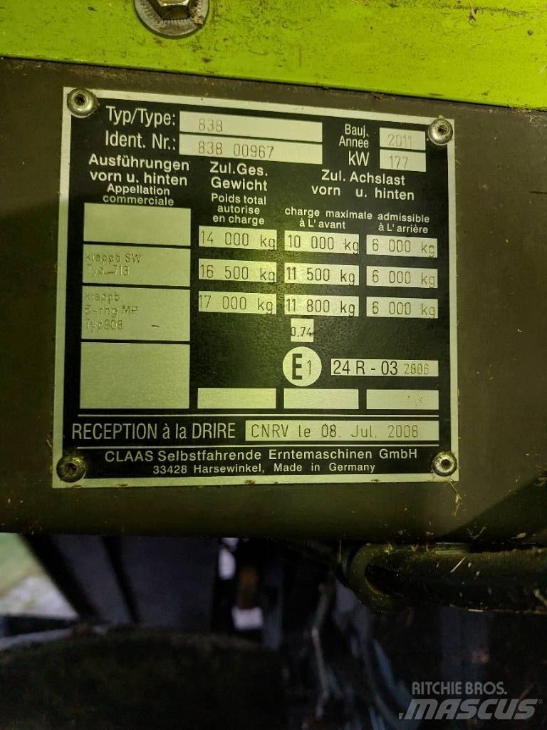 CLAAS Tucano 430 Зерноуборочные комбайны
