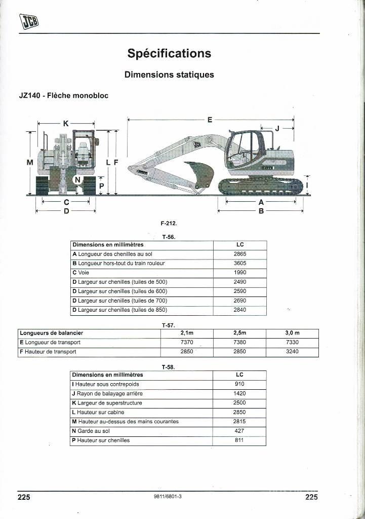 JCB JZ 140 D Гусеничные экскаваторы