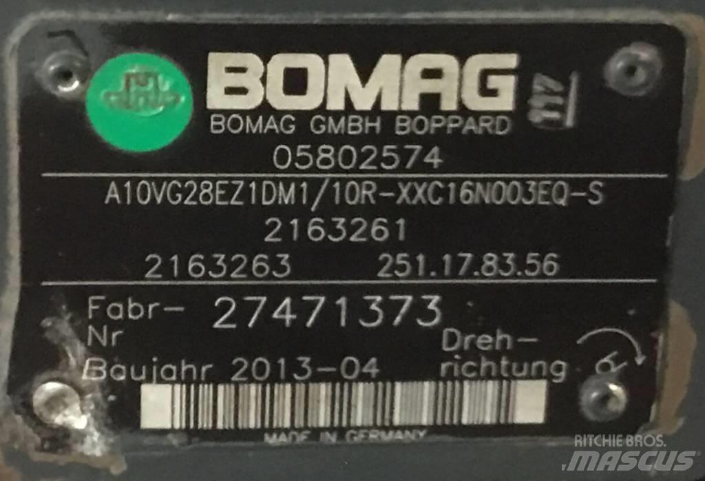 Bomag A10VG28 Гидравлическая система