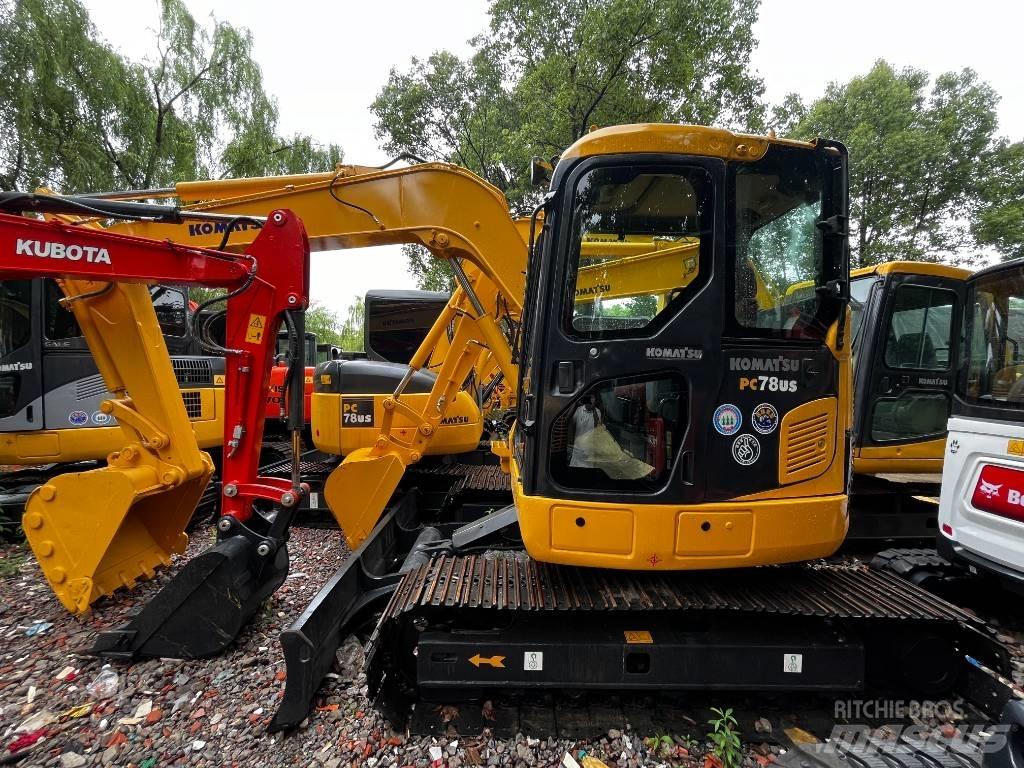 Komatsu PC78US-8 Гусеничные экскаваторы