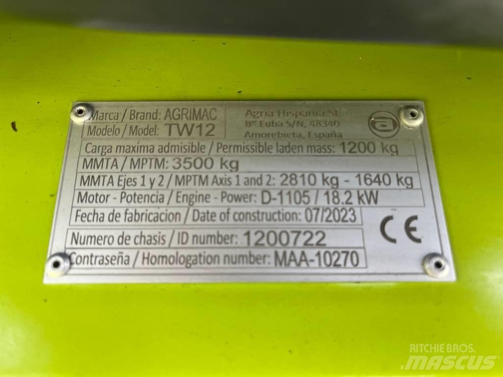 Agrimac TW 12 Дизельные погрузчики