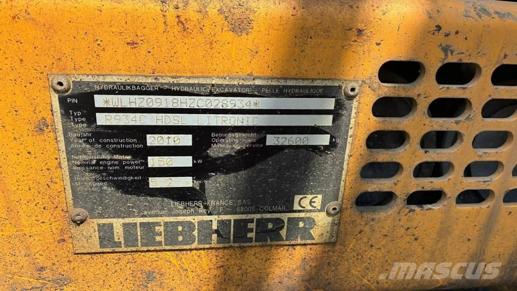 Liebherr R 934 C Гусеничные экскаваторы