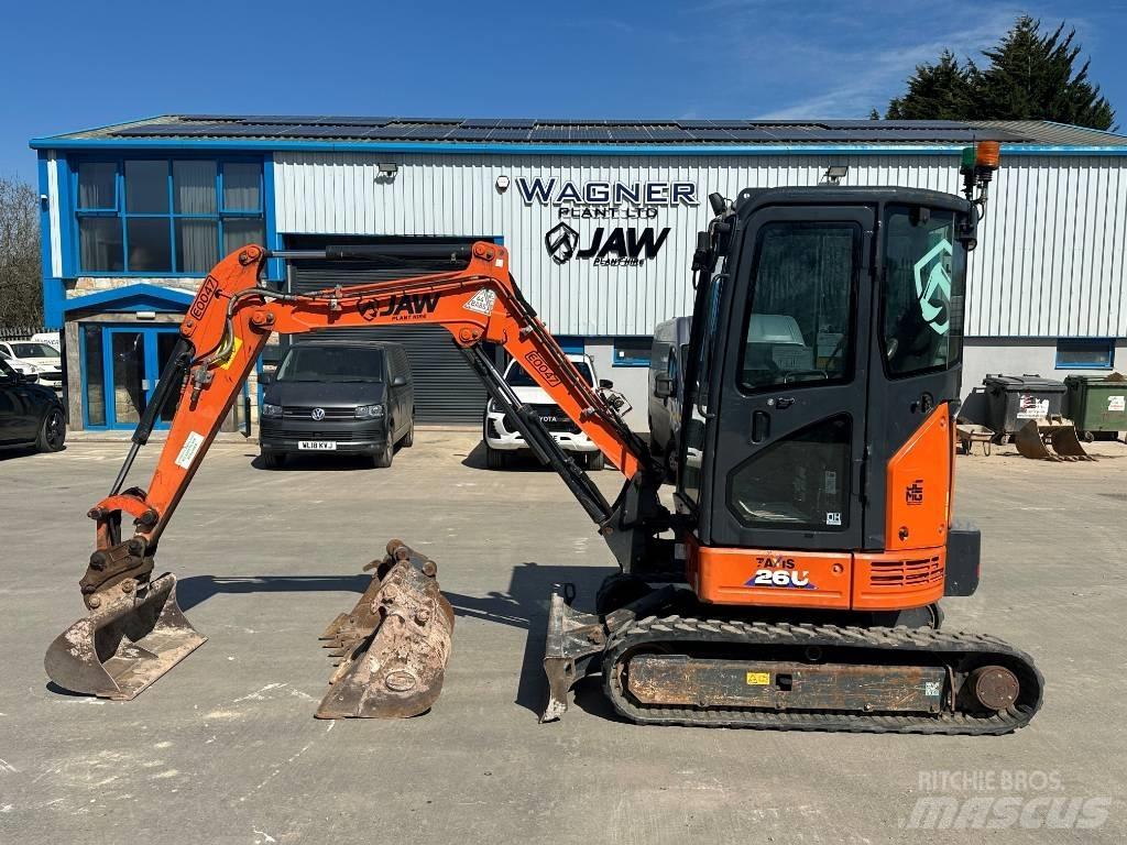 Hitachi ZX 26 U-6 Мини-экскаваторы