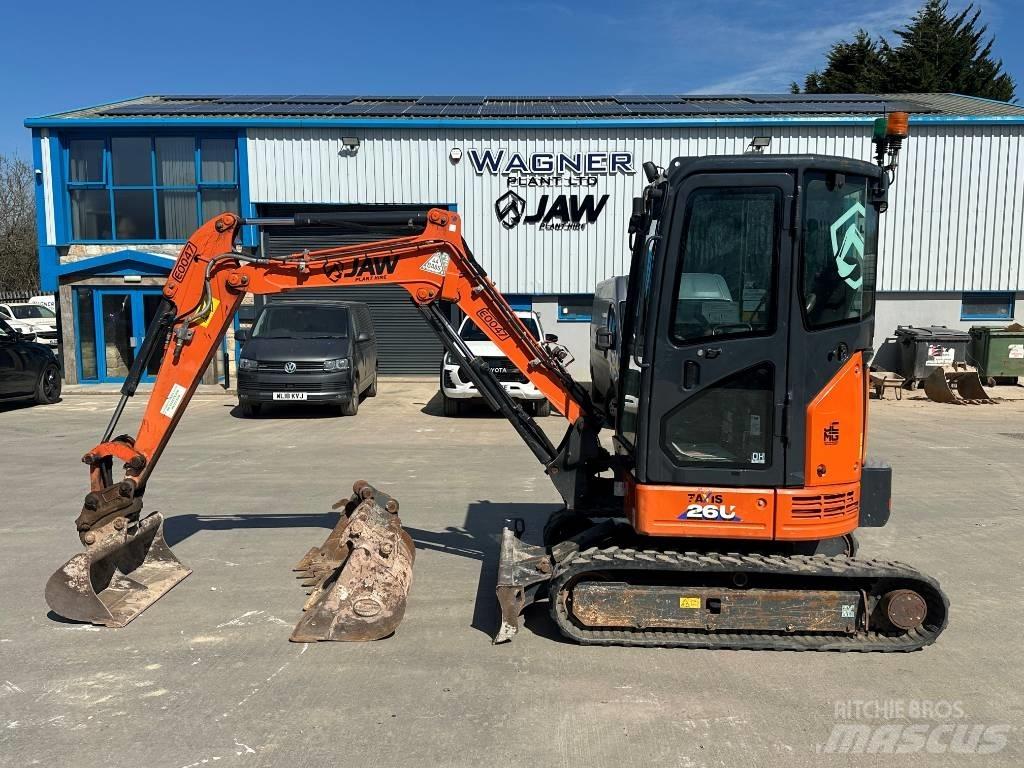 Hitachi ZX 26 U-6 Мини-экскаваторы
