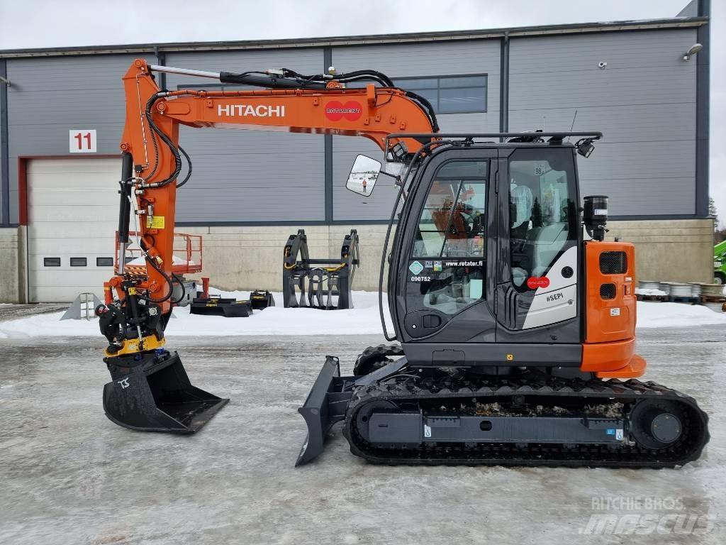 Hitachi ZX 85 US-6 Малые экскаваторы 7т-12т