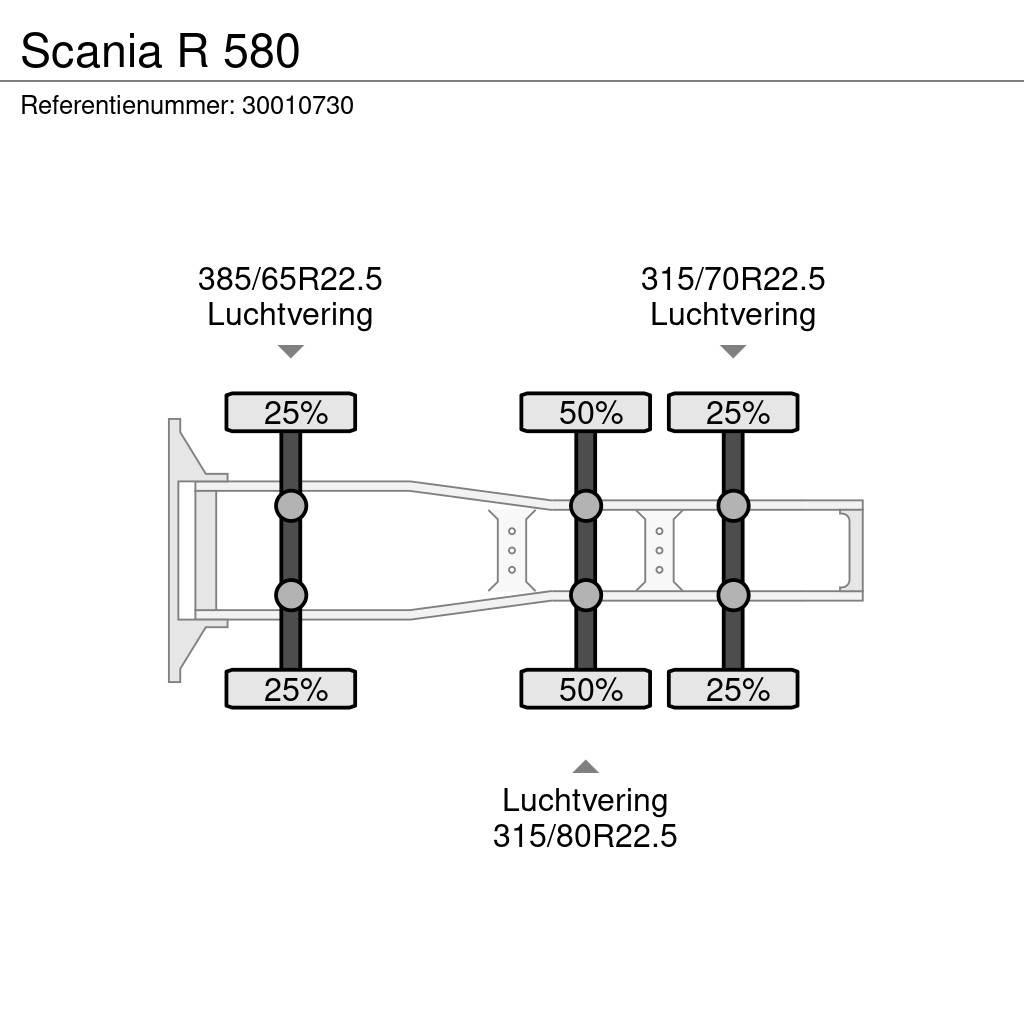 Scania R 580 Седельные тягачи