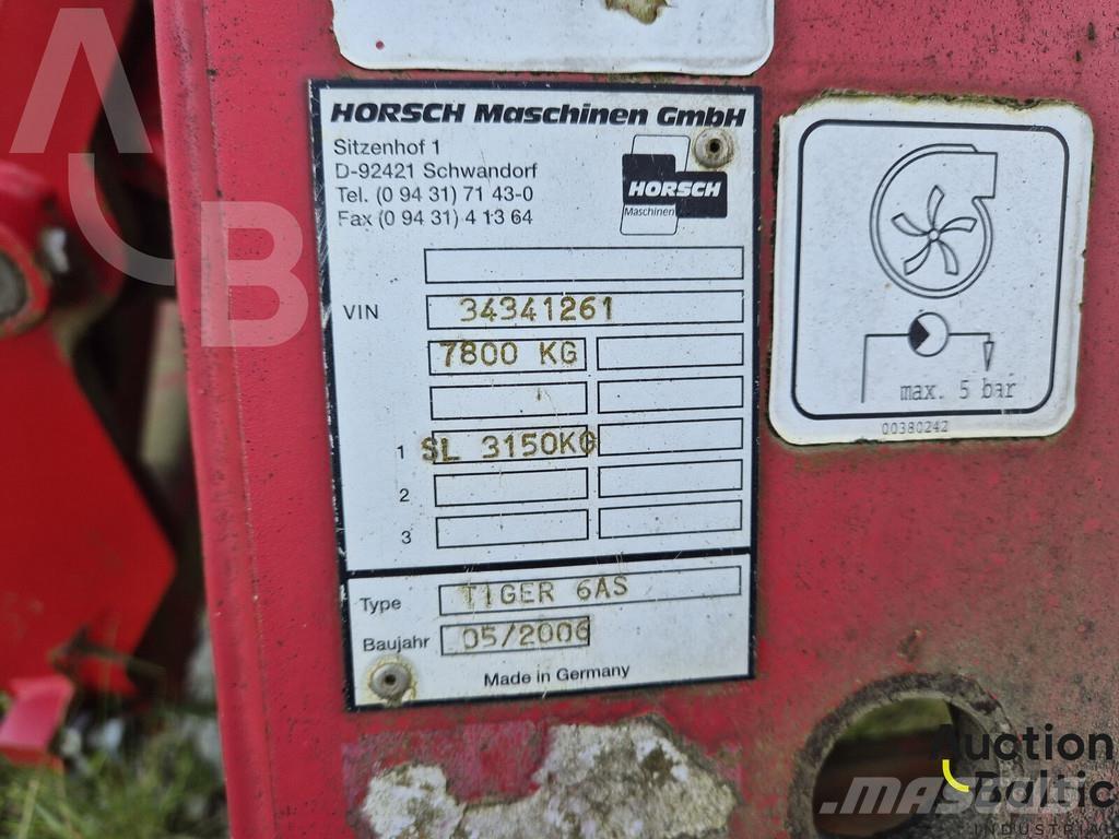 Horsch Tiger 6 AS Культиваторы сплошные
