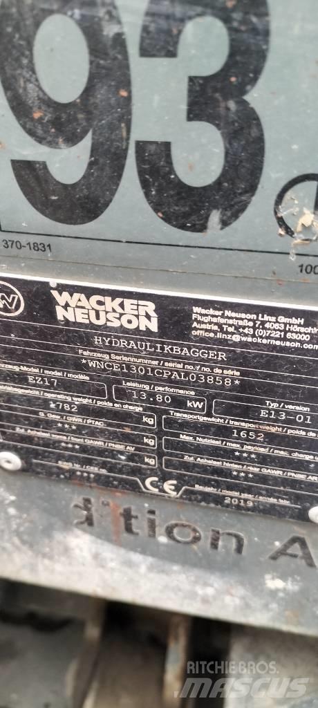 Wacker Neuson EZ 17 Мини-экскаваторы