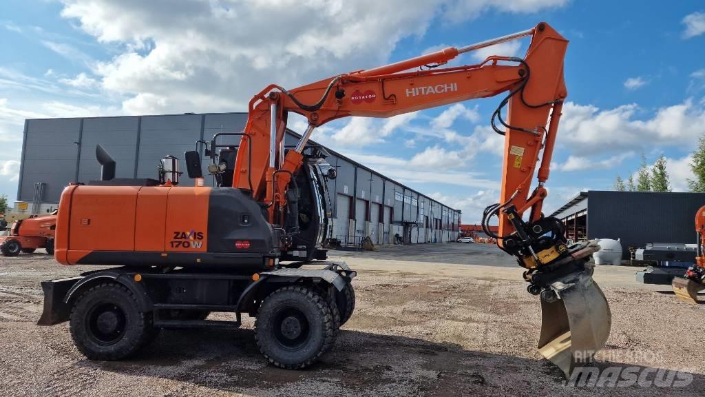 Hitachi ZX170W-5 2P Колёсные экскаваторы